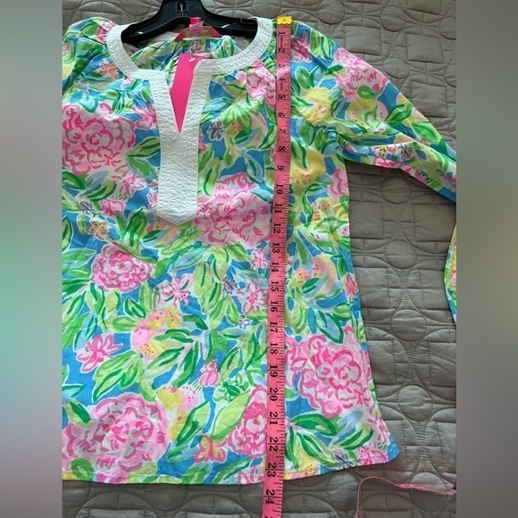 Lilly Pulitzer Camryn Tunic Multi Grove Garden
Boho Top - Picture 16 of 16